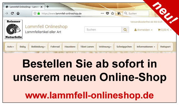 Lammfell Onlineshop