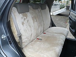 Honda CR-V Rücksitzbezug Lammfell